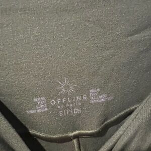 OFFLINE by Aerie Olive Green Leggings